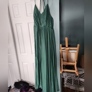 Azazie Green Bridesmaid or Prom Dress NWT